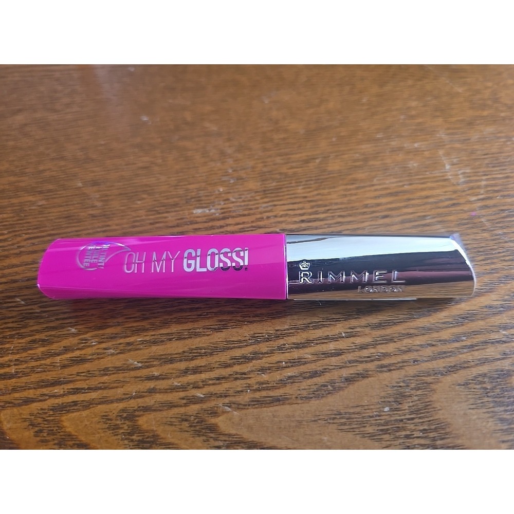 RIMMEL OH MY GLOSS OIL TINT‎ LIPGLOSS 300 MODERN PINK unsealed NWOB